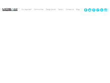 Tablet Screenshot of mosaikhomes.com